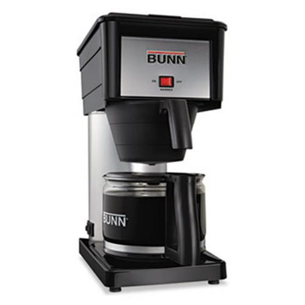 BunnOMatic BXB 10Cup PourOMatic Coffee Brewer, Black
