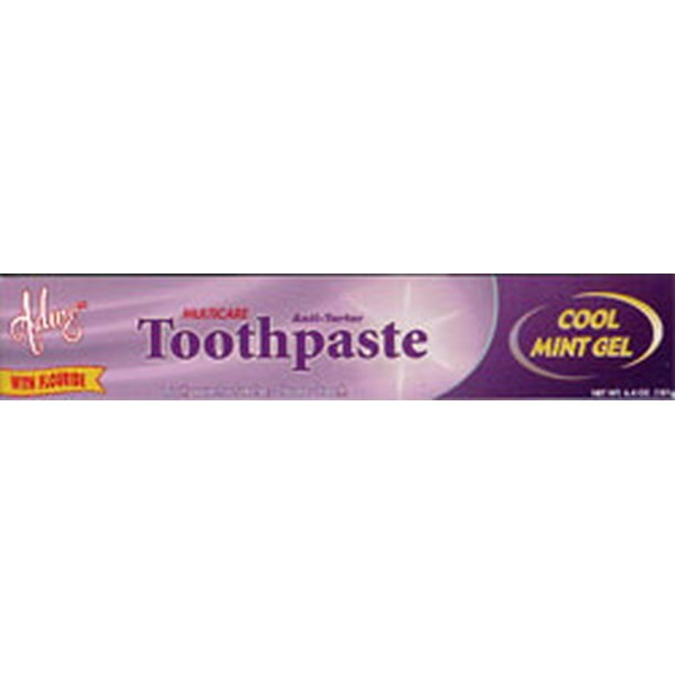 Adwe Kosher Toothpaste AntiTartar Cool Mint Gel 5.4 OZ. Walmart