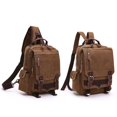 thumbnail image 2 of new Small Canvas Backpack Men Travel Back Pack Multifunctional Shoulder Bag for Women Laptop Rucksack School Bags Female Daypack, 2 of 7