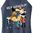 thumbnail image 3 of Hey Arnold! - Group Shot - Juniors High Neck Tank Top, 3 of 5