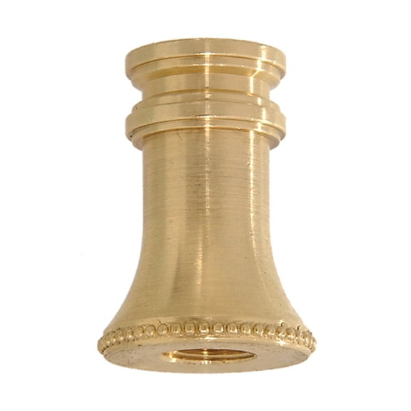 B&P Lamp® 1 1/4 Inch Ht., Turned Brass Neck, Slips 1/8 Ip