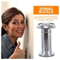 thumbnail image 3 of OUNONA Silver Door Viewer with Rotating Privacy Peephole for Homeowners 1Pcs, 3 of 7