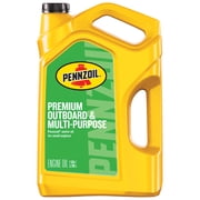 Pennzoil Outdoor Premium Outboard & Multi-Purpose 2-Cycle Engine Oil, 1 Gallon