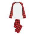 thumbnail image 6 of Meihuid Christmas Pajamas for Family Red Plaid Matching Family Christmas Pajamas Pj Pants Christmas 2023(Baby, Kids, Men, Women), 6 of 10
