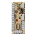 thumbnail image 1 of Arcade Game USB Encoder Controller para PC Juegos Arcade Stick Controller con Caja de Cristal acrílico para Raspberry Pi y PC Mainframe(822A) Amonsee No, 1 of 6