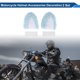 thumbnail image 2 of Accesorios para Cascos de Motocicleta Decoración Orejas de Gato Largas para Cascos de Motocicleta Bicicleta Esquí Pegatina de Felpa Azul 2 Juegos, 2 of 6