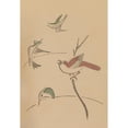 thumbnail image 2 of Masayoshi Kitao 11x14 Black Ornate Wood Framed Double Matted Museum Art Print Titled: Choju Ryakugashiki, Pl.27 (1868-1912), 2 of 5