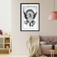 thumbnail image 3 of Historic Framed Print, [Arms of the United States].Jas. Trenchard sculp., 17-7/8" x 21-7/8", 3 of 9