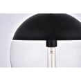 thumbnail image 6 of Eclipse 1 Light Black Pendant With Clear Glass, 6 of 7