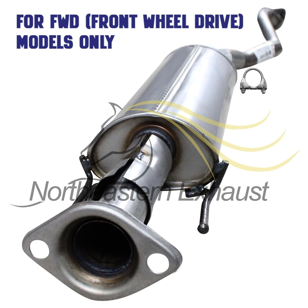 Direct Fit Resonator Exhaust Pipe Compatible for Nissan Juke 2011-2015 1.6L