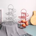 thumbnail image 1 of Soporte de Estante de Rodillos para Huevos de Metal Moderno 24 Huevos Macarena Estante de Alambre, 1 of 8