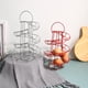 thumbnail image 1 of 2x Dispensador de estante de rodillo con soporte de Skelter de huevo en de 24 huevos de metal moderno BLESIY Estante de alambre de almacenamiento de huevos nuevo caliente, 1 of 8