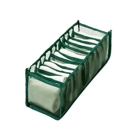 

NIUREDLTD Underwear Storage Box With Compartments Socks Bra Underpants Organizer Drawers