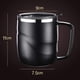 thumbnail image 2 of Taza: Space Black 400ml - Taza Ormromra LKX-1256, 2 of 7