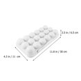 thumbnail image 1 of Chicken Egg Holder Kitchen Tray Storage Box Lock Container 2Pcs, 1 of 3