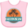 thumbnail image 3 of Inktastic Dauphin Island Alabama Vacation Boys or Girls Baby Bib, 3 of 4