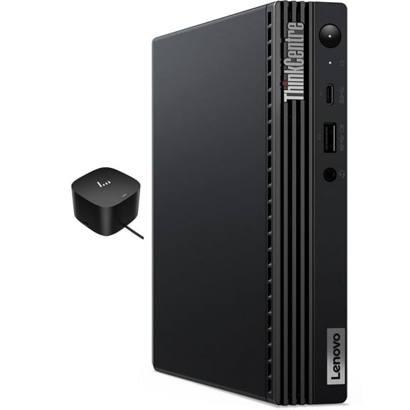 Lenovo ThinkCentre M70q Gen 2 Home/Business Mini Desktop (Intel i5-11400T 6-Core, Intel UHD 730, 8GB RAM, 128GB SSD, Wifi, USB 3.2, HDMI, Win 10 Pro) with 120W G4 Dock