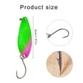 thumbnail image 5 of Necvior 10Pcs Single Hook Trout Spoon Lures Hard Metal Baits Fishing Spinners Hard Baits, 5 of 9