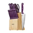 thumbnail image 2 of Ginsu Essential Series 14-Piece Cutlery Set with Black Block, 2 of 7