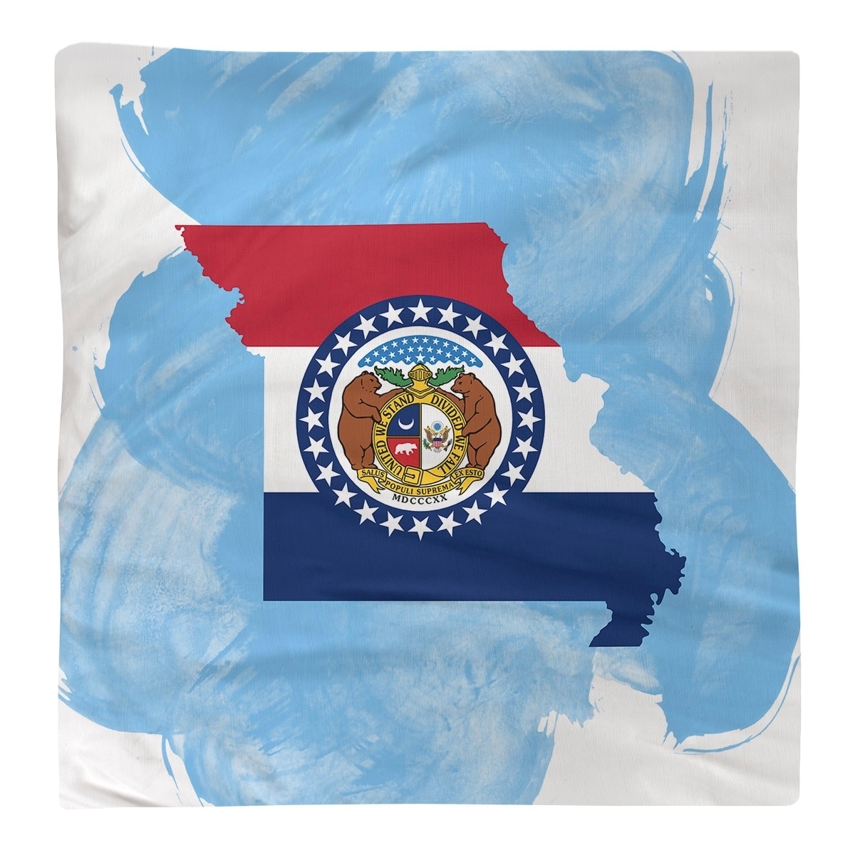 ArtVerse Missouri State Napkin State Flag 22 x 22 - Walmart.com