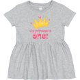 thumbnail image 3 of Inktastic Cute Princess is One 1st Birthday Girls Baby Dress, 3 of 5