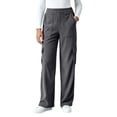 thumbnail image 2 of Corduroy Wide Leg Cargo Sweatpants for Women Elastic Waist Sweatpants Casual Solid Color Pockets Long Pants Workout Lounge Trousers with Pockets, 2 of 7