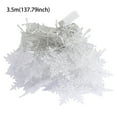 thumbnail image 2 of LLQkigsxse Christmas Net Lights for Trees Outdoor Christmas Big Snowflake LED Curtain String Lights Memory 8 Modes Flashing Lights Holiday Party Connectable Fairy Light, 2 of 7