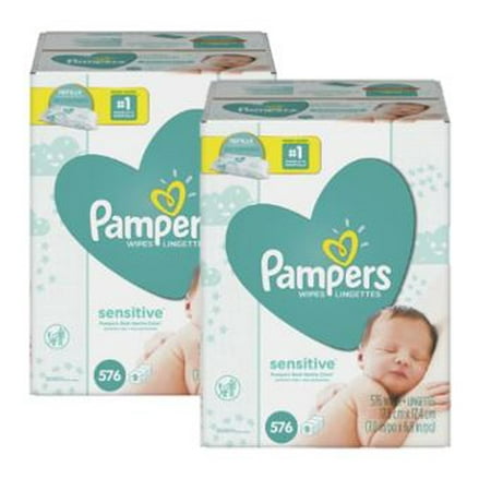 Pampers Baby Wipes Sensitive 16X Refill (Tub Not Included) 1,152 (Best Baby Wipes Australia)