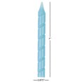 thumbnail image 2 of Way To Celebrate Blue and Green Spiral Birthday Candles, 10 Count, 2 of 7