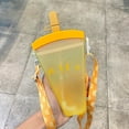 thumbnail image 6 of Huayishang Water Bottle Popsicle Water Cup Ice Cream Cup Portable Strap Cup Orange Orange-320Ml, Kitchen Essentials Clearance Sale Orange, 6 of 8