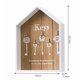 thumbnail image 1 of Caja De Llaves De Estilo Moderno Con Forma De Casa, Caja De Almacenamiento Para Colgar En La Pared Con Llave De Madera, Joyero Sweethay HA023626-00, 1 of 7