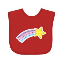 Inktastic Shooting Star Space Boys or Girls Baby Bib
