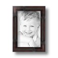 thumbnail image 2 of ArtToFrames 4x6 Inch Walnut Bamboo Picture Frame, This Brown Wood Poster Frame is Great for Your Art or Photos, Comes with Regular Glass (4874), 2 of 8