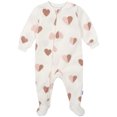 thumbnail image 5 of Gerber Baby and Toddler Girl 2pc Footed Blanket Sleepers, Sizes (0-3 Months - 5T), 5 of 17