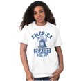 thumbnail image 3 of America Cracks Me Up Liberty Bell USA Plus Size Crewneck Graphic Tee Shirt Brisco Brands 4X, 3 of 5