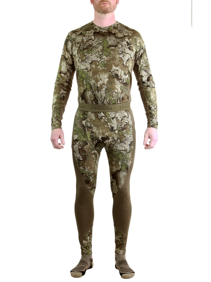 【AFB】THERMAL LAYERD LS TEE CAMO 281Z Mens Military Moisture Wicking Base Layer Shirt