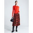 thumbnail image 3 of Free Assembly Women's and Women's Plus Sunburst Pleat Argyle Maxi Skirt, Sizes XS-4X, 3 of 6