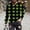 #54-Green, variant on Ceisia Men's Colorful Glitter Paw Print T-Shirt | Slim Long-Sleeve Crewneck Casual Top Gift