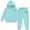 Z02-Mint Green, variant on CAIXIA Boys Sweat Suit Set - 2 Piece,Girls Outfits Sweatsuit Kids Sports Hoodie Suit Long Sleeve Hooded Sweatshirt Jogger Pants Set,Green,8-9 Years