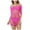 Hot Pink, variant on Sexy Womens Lingerie Fishnet Seamless Mesh Hollow Out Perspective Babydoll Dress Sleepwear Nightwear Nightdress