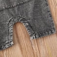 thumbnail image 6 of Coduop Newborn Baby Boys Girls Denim Bodysuit Sleeveless Bodysuit Jeans Romper, 6 of 6