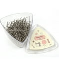 thumbnail image 5 of 1000Pcs/Box Stainless Steel Pins Pin Shirt Silk Satin Pin Quilt Applique Sewing Needle 31mm, 5 of 6