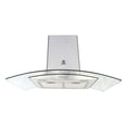 thumbnail image 1 of Campana Supra Cristal Curvo de 90 cm Acero Inoxidable, 1 of 4