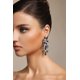 thumbnail image 1 of Pendientes Nasim RounPull con forma de flor y perla de metal irregular, 1 of 3