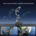 thumbnail image 3 of Upgraded Magnetic Phone Holder-“S” Irregular Metal Vacuum Magnetic Car Phone Stand with Washable Nano Gel Pad Suction Cup Adjustable&Foldable Phone Mount for Car/Gym/Mirror, 3 of 7