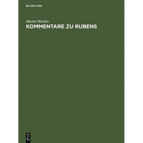 Kommentare zu Rubens, (Hardcover)
