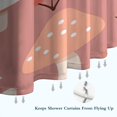 thumbnail image 6 of Colorful Mushroom Pattern Pink Pattern Shower Curtain 84"x72" ,Bathroom Decorative Shower Curtains Set with 12 Hooks,Modern Waterproof Washable Shower Curtain, 6 of 6