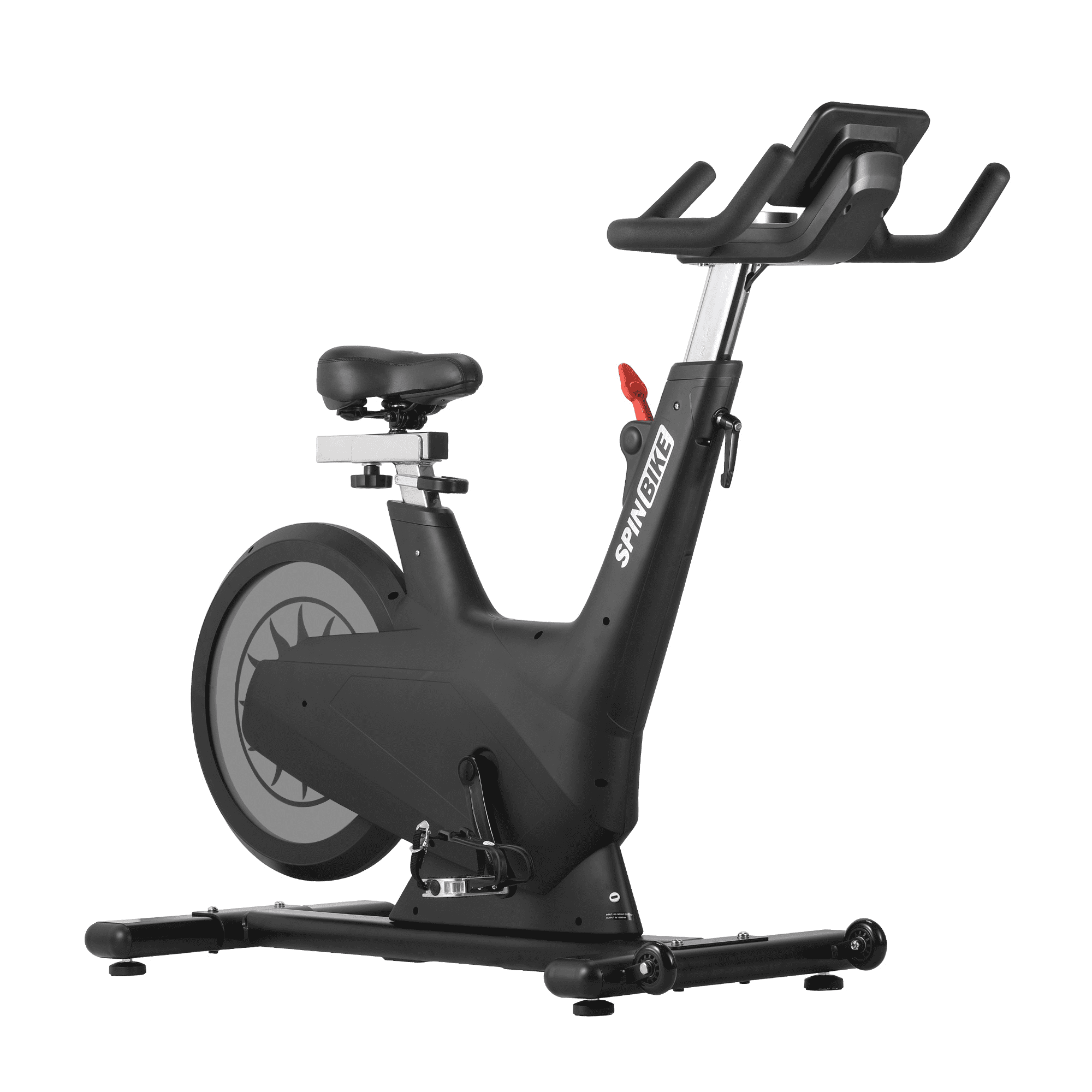 Stationary Indoor Cycling Exercise Bike, Magnetic and Brake Pad Resistance, Silent Belt Drive, 300 lbs Capacity, Adjustable Seat, Self-Powered, Tablet Holder, Home Cardio Fitness Trainer