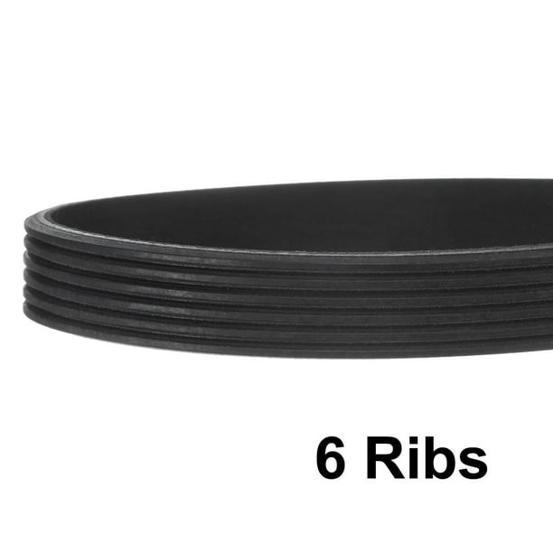 2 Pack 730J6 PJ V-Ribbed Belt 6 Ribs 73