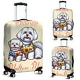 thumbnail image 2 of Happy Mother's Day Proud Maltese Mom Travel Luggage Cover Maltese Dog Lover Gifts Idea Suitcase Dust Protective Decor - 03003, 2 of 5